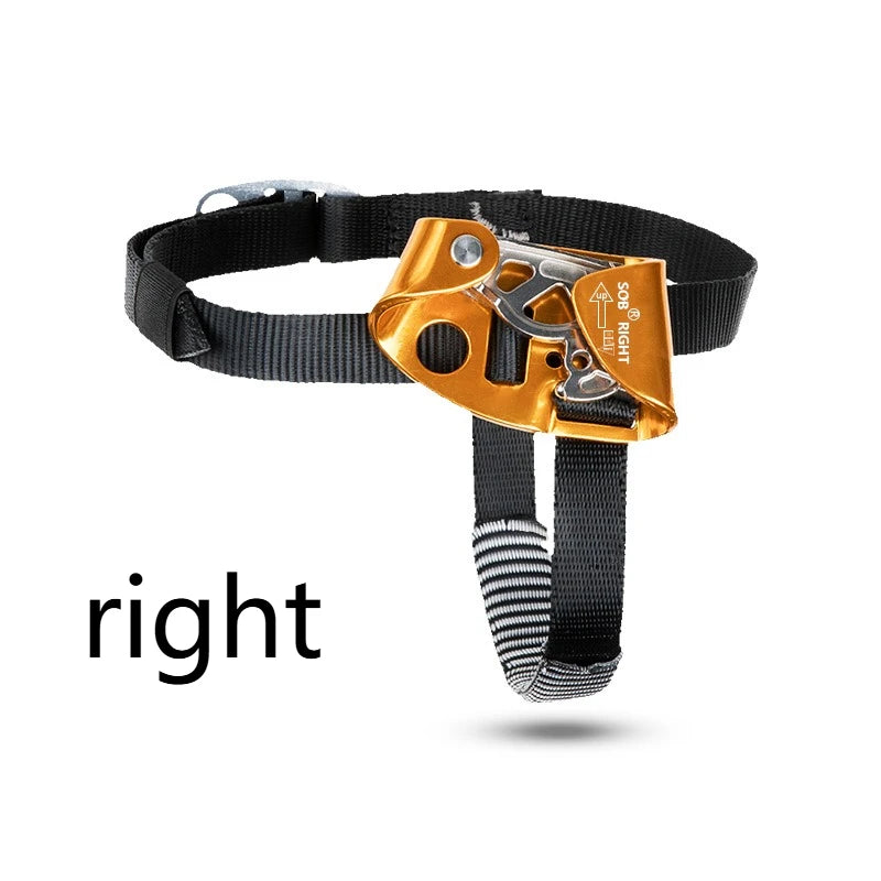 Foot Pedal Ascending Device for Mountaineering and Rescue Operations