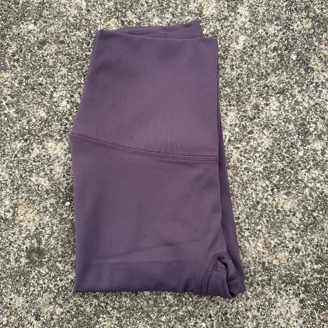 Women High Waist Yoga Leggings With Back Pocket Cropped Pants