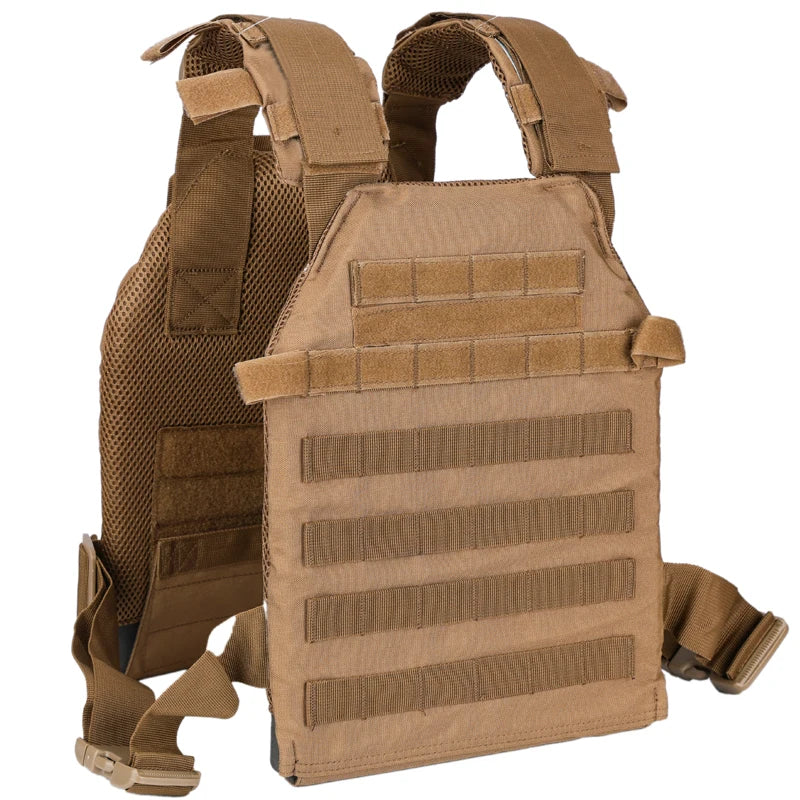 Military Tactical Vest Airsoft Molle Plate Carrier for Training