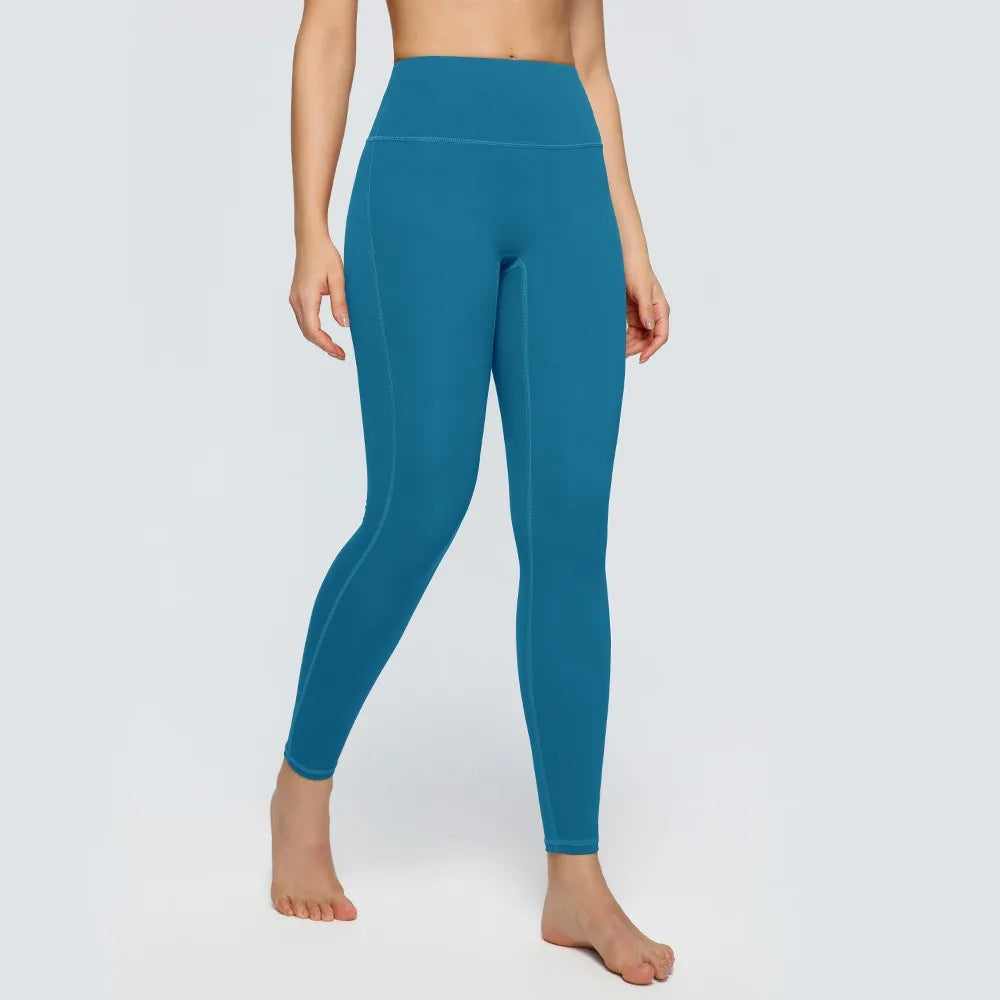 Naked Skin Yoga Leggings Quick Dry High Stretch Butt Lifting