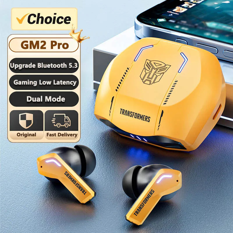 Transformers TF T06 Bluetooth Earphones Gaming Headset With Mic