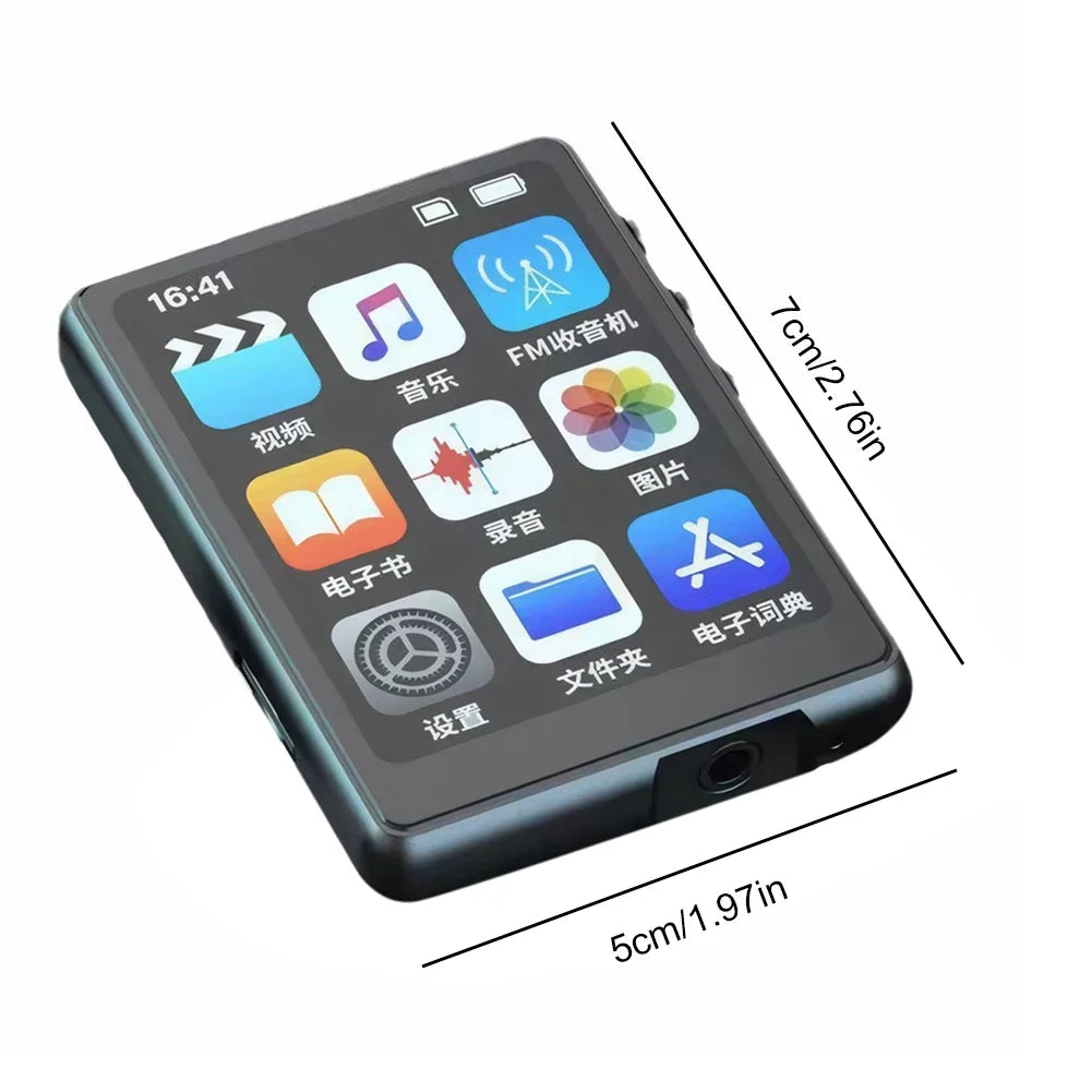 MOJOYCE Bluetooth 5.0 MP3 MP4 Player With FM Radio EBook