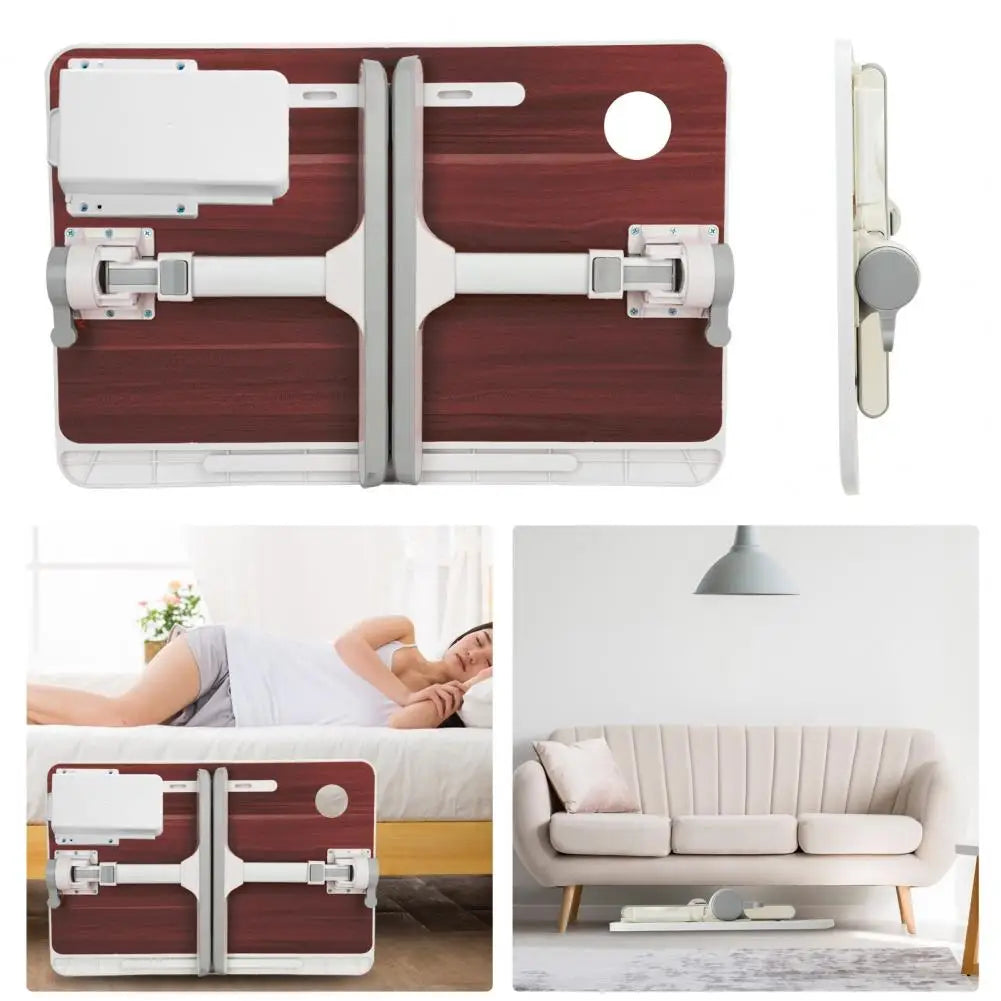 Laptop Bed Tray Table Foldable Legs Height Adjustable Lap Desk