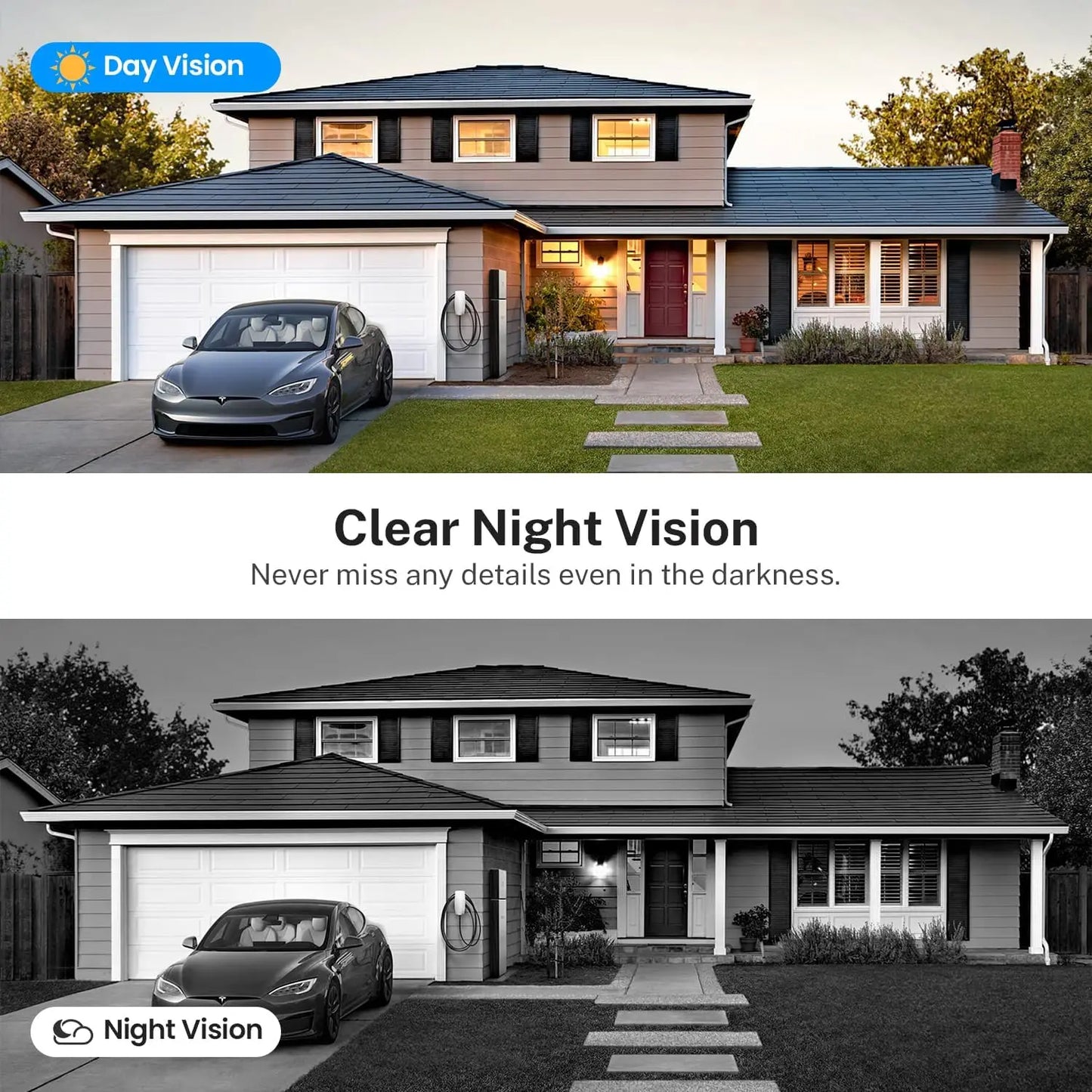 Wireless Video Doorbell Camera With Two Way Audio Night Vision