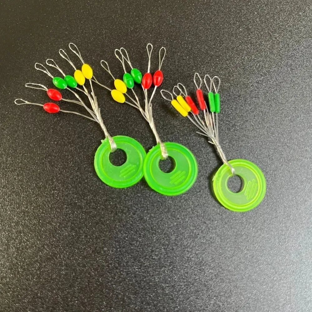 600 Pcs Float Rubber Stopper Bobber Set For Fishing Tackle