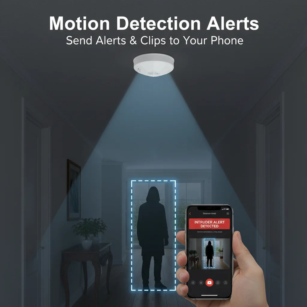 Mini Security Camera 1080P HD WiFi Motion Detection Indoor Use