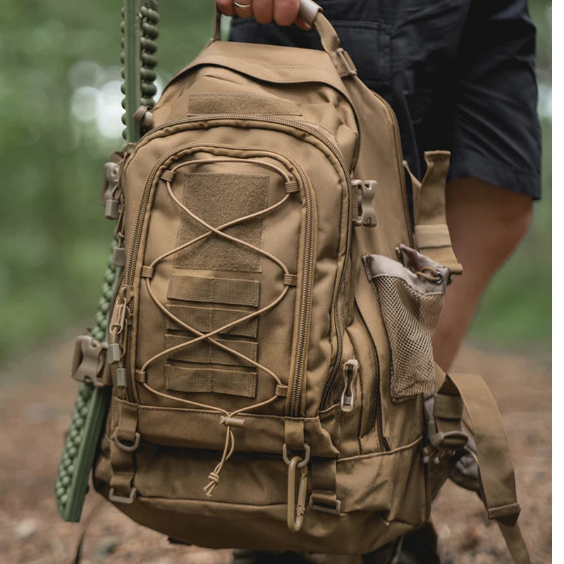 LQARMY Outdoor Tactical Backpack For Hiking And Camping Rucksack