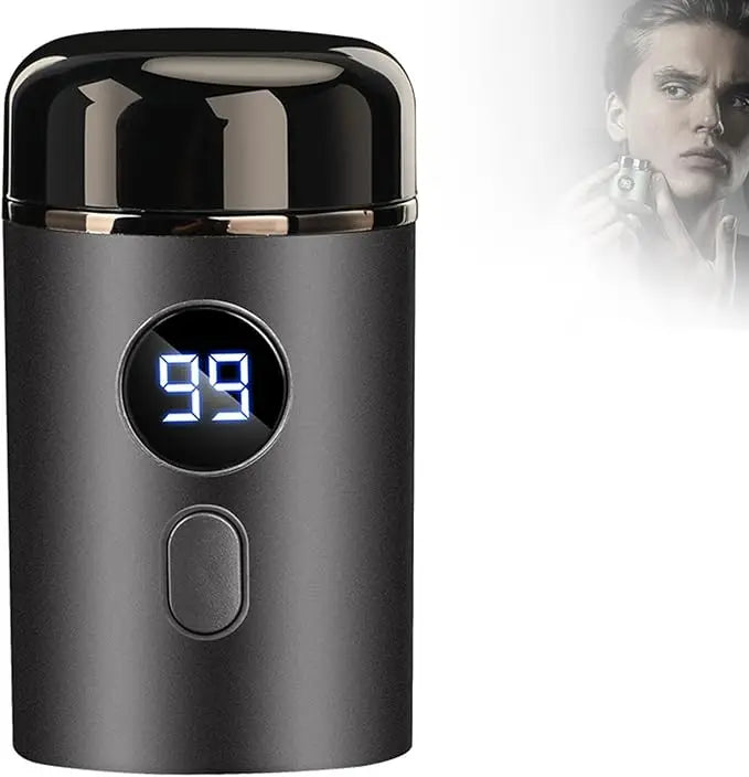 Mini Portable Electric Shaver for Men With LED Power Display