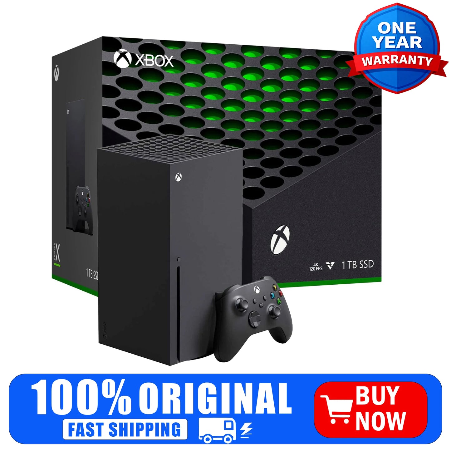 Microsoft Xbox Series X Disc Edition Console Video Game System