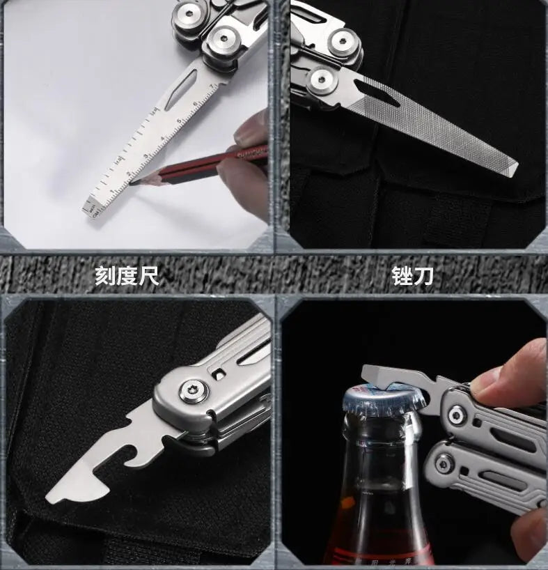 Daicamping DL10 Emergency Pliers Folding Knife Multitool Survival Tool