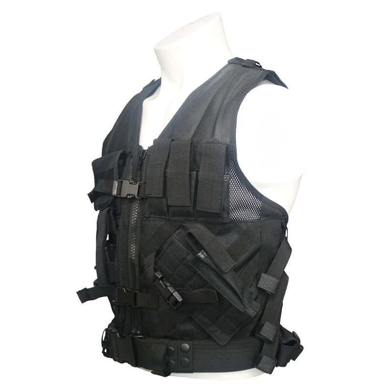 Molle Tactical Army Vest Armor Plate Carrier for Airsoft Paintball