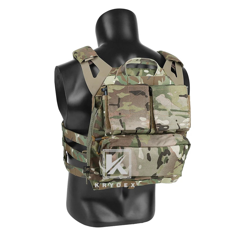 KRYDEX Zip On Tactical Panel Backpack JPC2.0 Vest Airsoft Gear