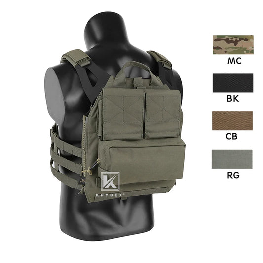 KRYDEX Zip On Tactical Panel Backpack JPC2.0 Vest Airsoft Gear