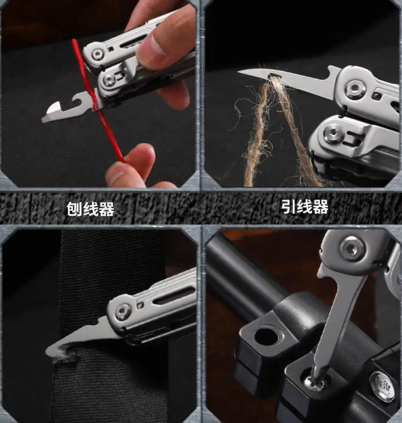 Daicamping DL10 Emergency Pliers Folding Knife Multitool Survival Tool