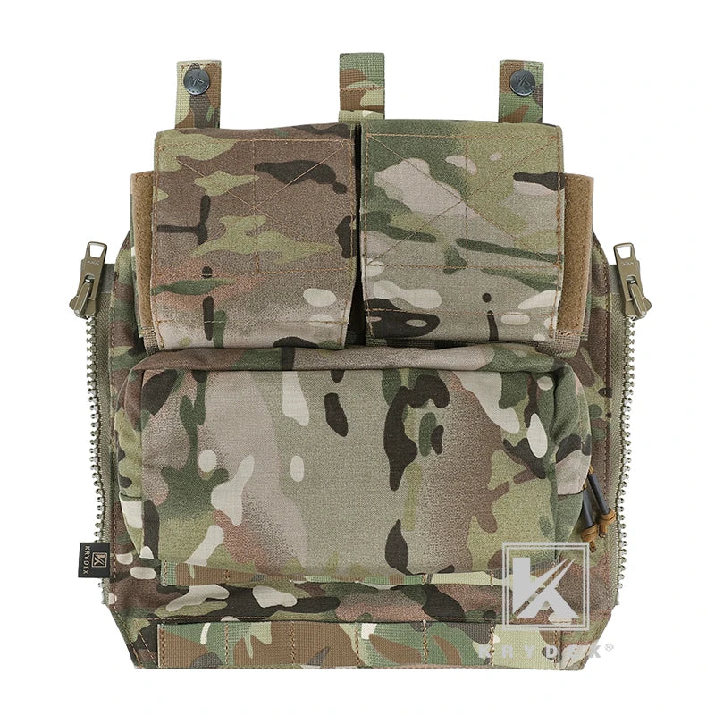 KRYDEX Zip On Tactical Panel Backpack JPC2.0 Vest Airsoft Gear