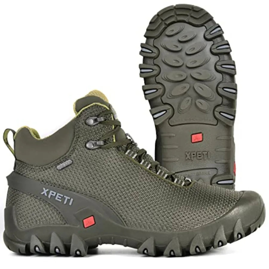 XPETI Terra Mid Hiking Boot For Men Durable Trail Footwear