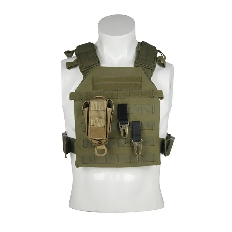 Military Tactical Vest Airsoft Molle Plate Carrier for Training