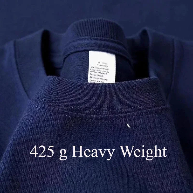 Men Cotton Broadcloth T Shirt Half Sleeve Round Neck Top