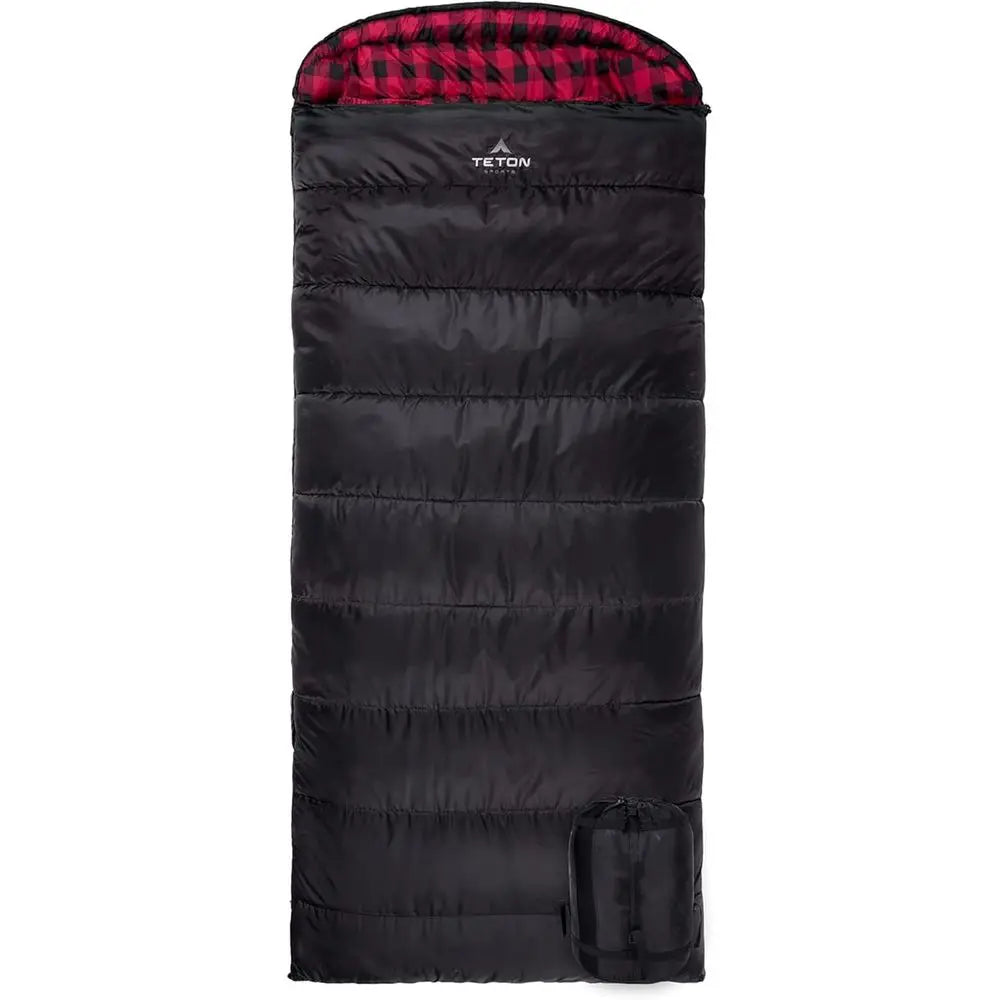 Cold Weather Sleeping Bag For Camping With Compression Sack