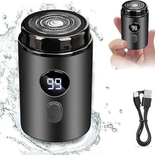 Mini Portable Electric Shaver for Men With LED Power Display