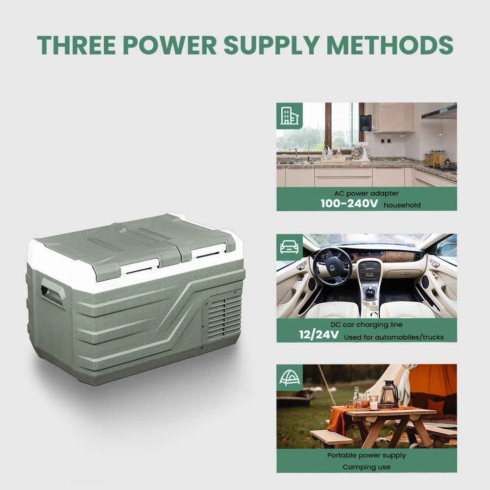 Alpicool NLS Car Refrigerator Mini Fridge Freezer Portable 12V