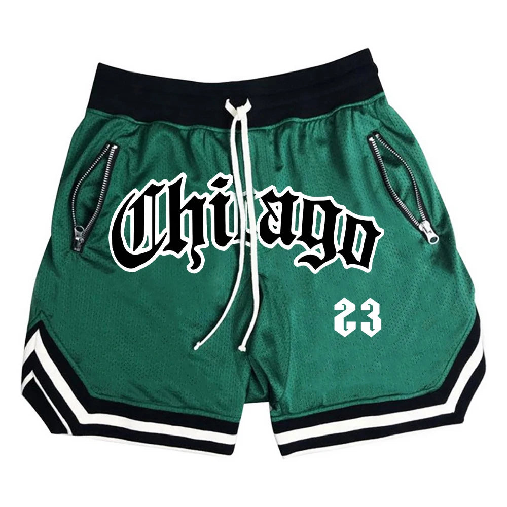 Mens Loose Fit QuickDry Sports Shorts For Running And Training