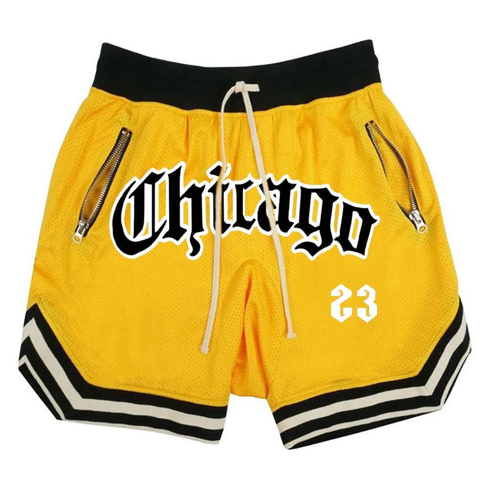 Mens Loose Fit QuickDry Sports Shorts For Running And Training
