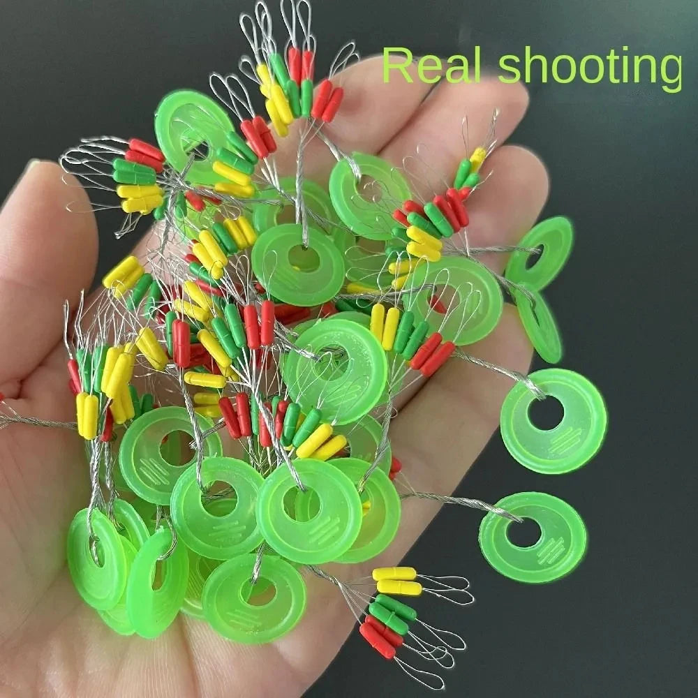 600 Pcs Float Rubber Stopper Bobber Set For Fishing Tackle