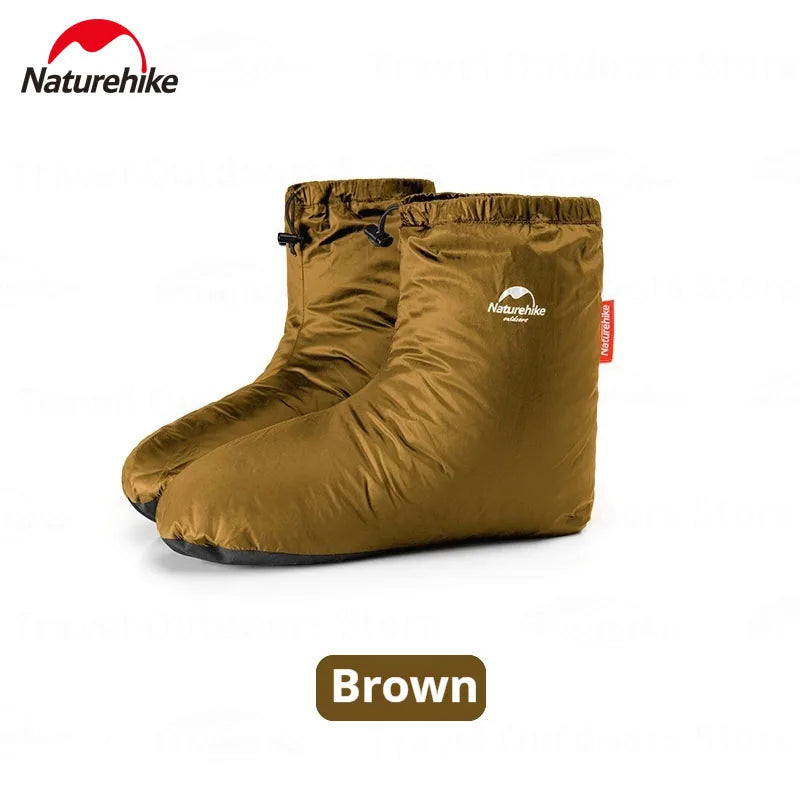 Naturehike Duck Down Foot Cover Lightweight Winter Unisex Footwear