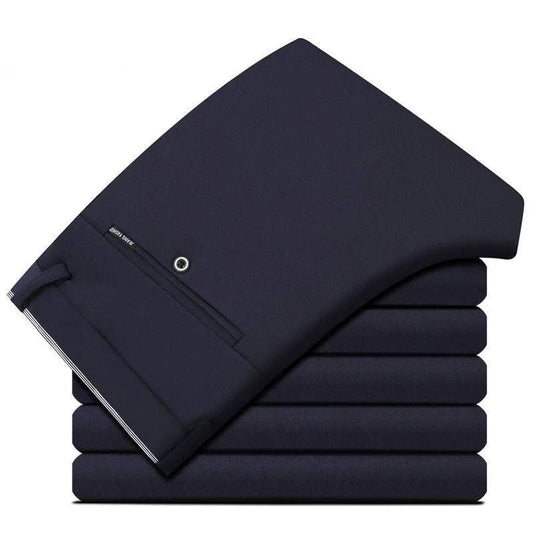 Mens Spring Autumn Formal Suit Pants For Office Trousers