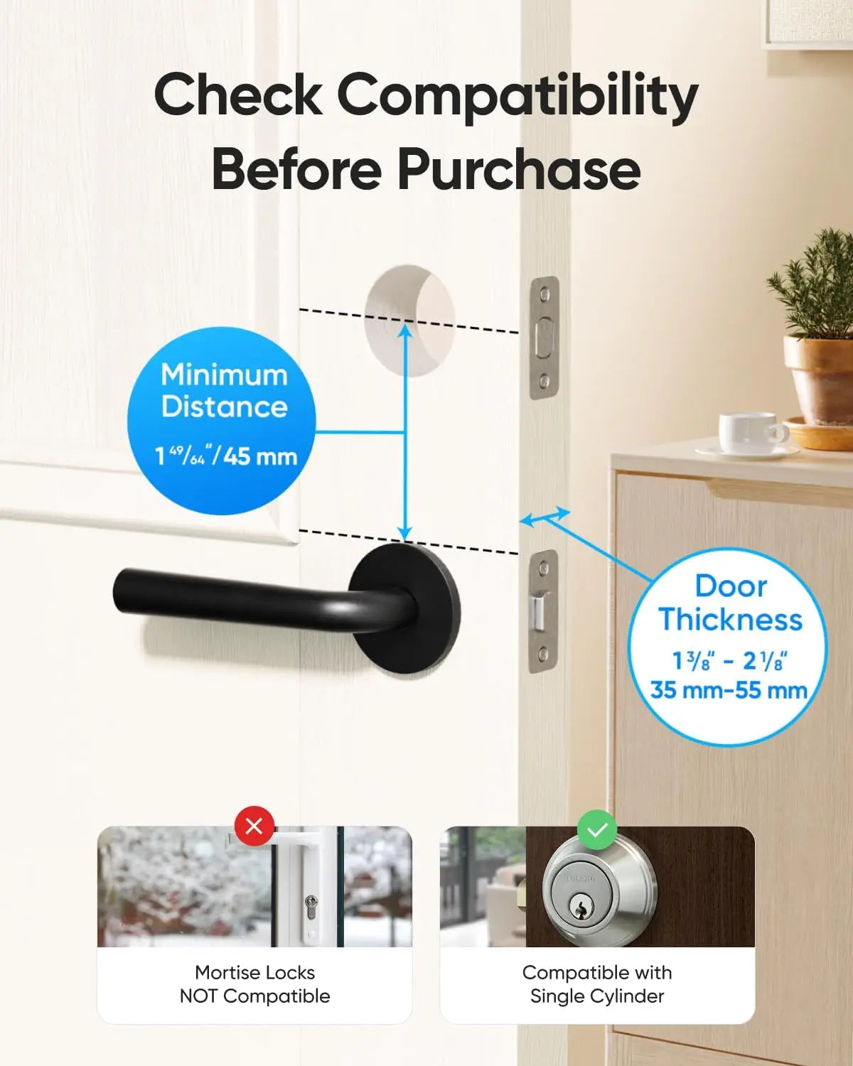 Smart Lock C220 Fingerprint WiFi App Control IP53 Waterproof