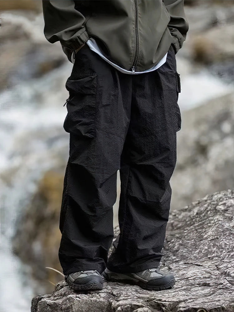 ZOYLEIR Mens Waterproof Cargo Hiking Pants Loose Fit Outdoor