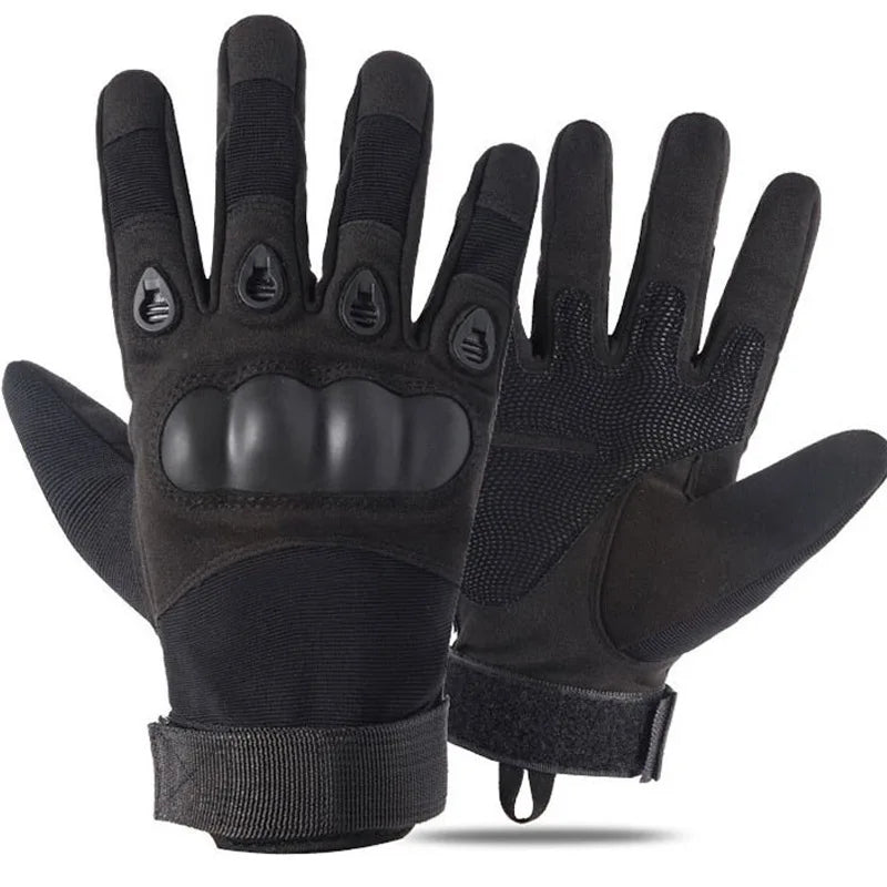 Tactical Hard Knuckle Half Finger Gloves for Combat and Hunting