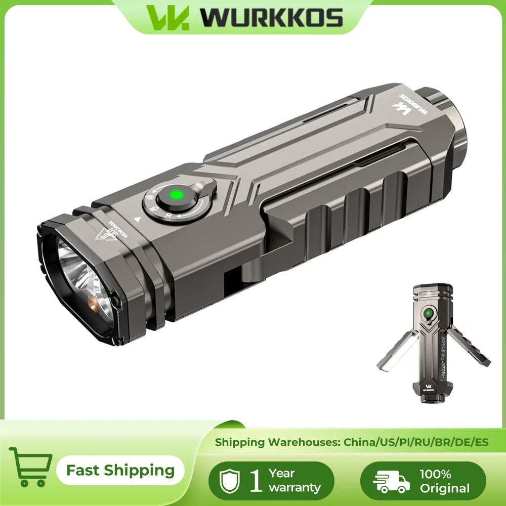Wurkkos HD02 LED Camping Light with Rechargeable Battery 800 Lumens