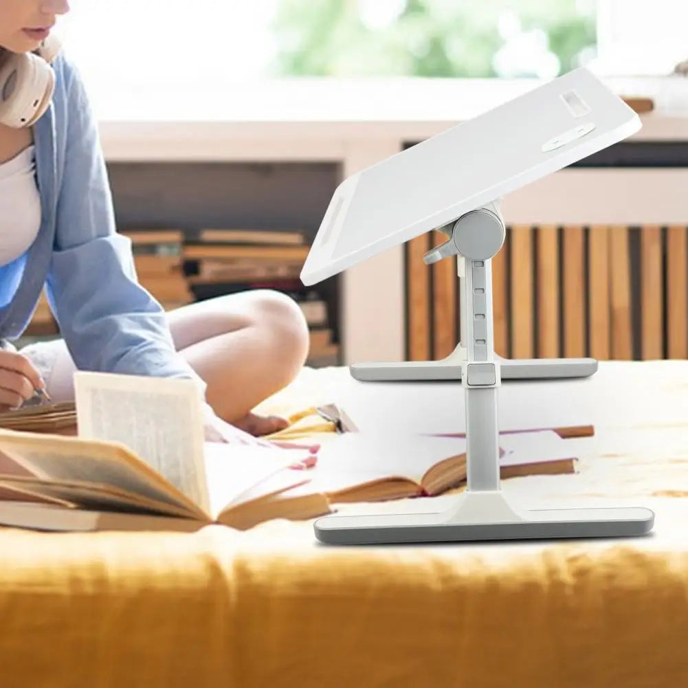 Laptop Bed Tray Table Foldable Legs Height Adjustable Lap Desk