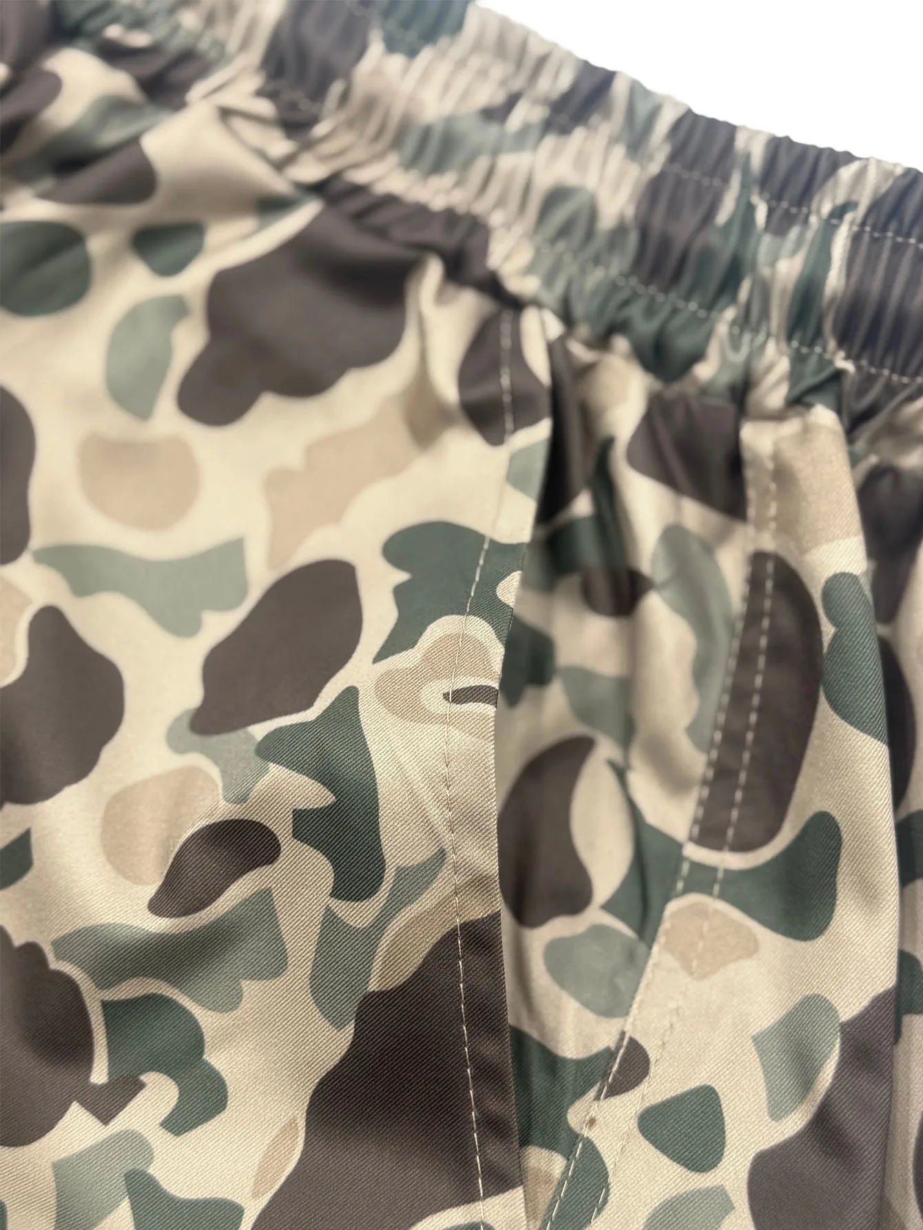 NONECN Camouflage Cargo Shorts For Men With Large Pockets Polyester
