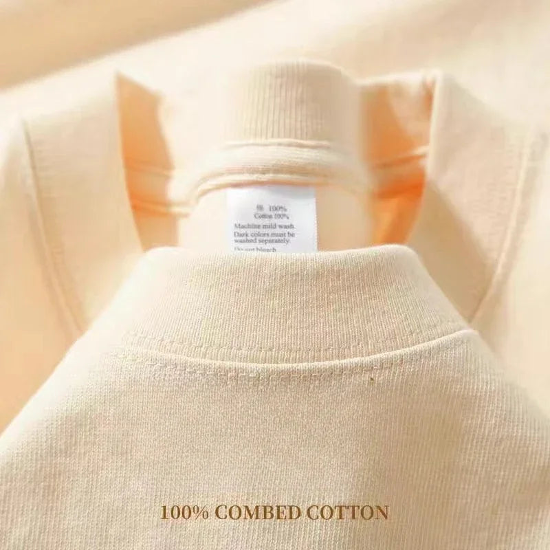 Men Cotton Broadcloth T Shirt Half Sleeve Round Neck Top