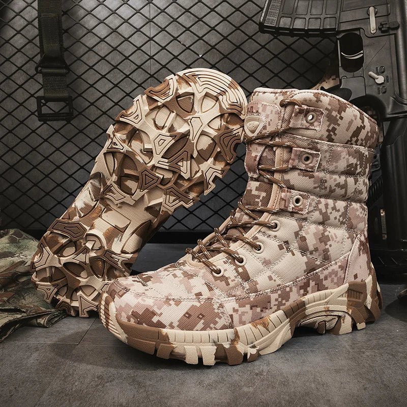 Louis Kadhrcn Mens Lightweight Tactical Hiking Boots