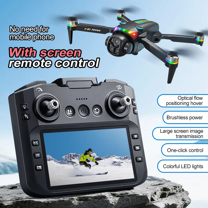 Max FPV Drone With Built In Screen Remote Controller