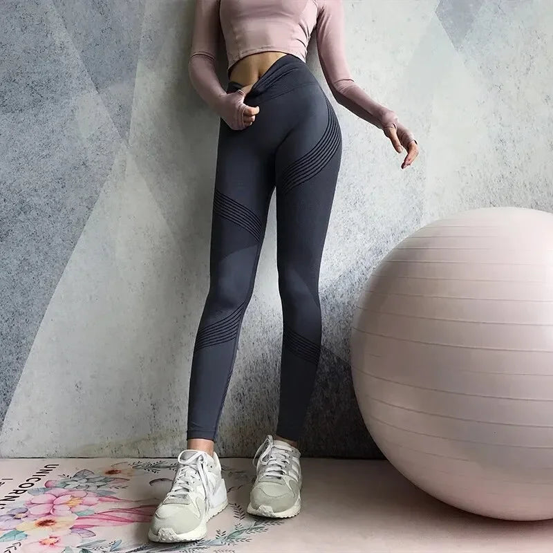 Women Fitness Yoga Pants High Waist Stretch Legging Quick Dry