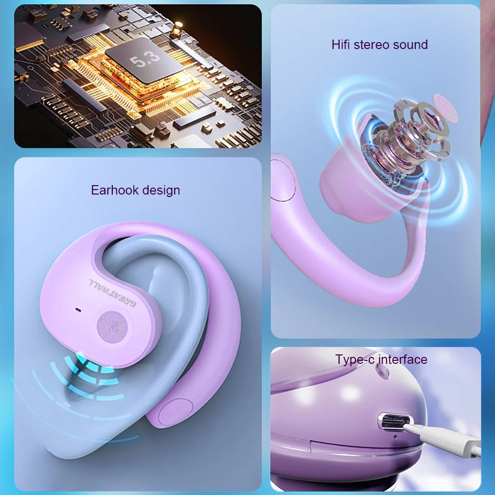 GreatWall AI Real Time Translation Wireless Earphones