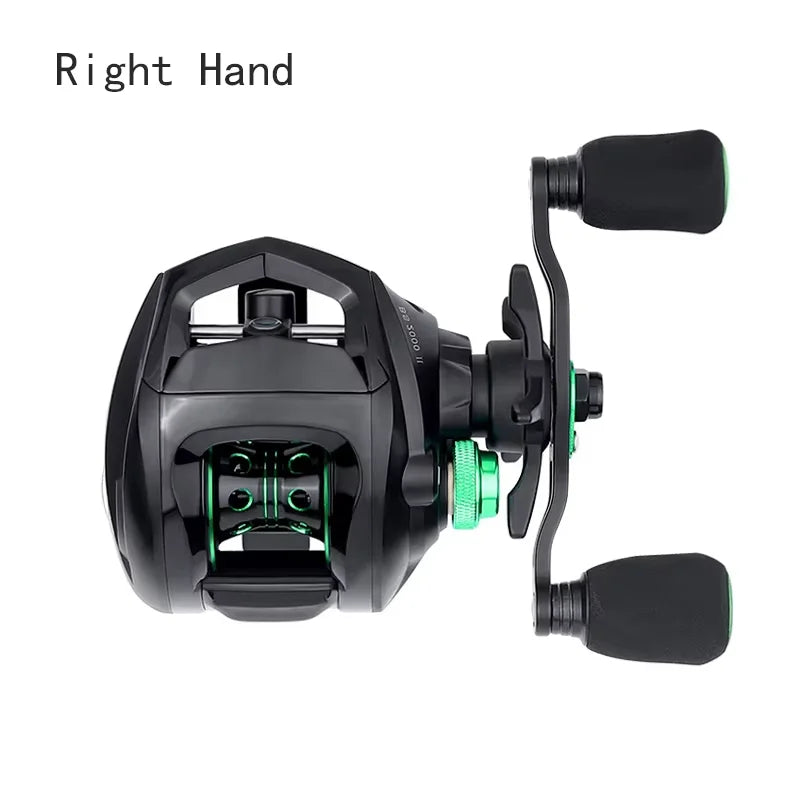 LINNHUE BS2000 Baitcasting Reel 8 To 1 High Speed Saltwater Fishing Reel