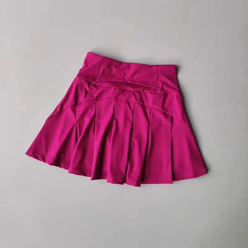 Womens Tennis Skirt Quick Dry High Waist Lined Sport Skirt
