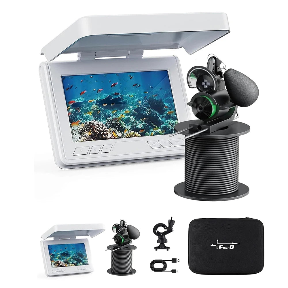 Underwater Fishing Camera With 4 Inch LCD Display And 5000mAh Battery