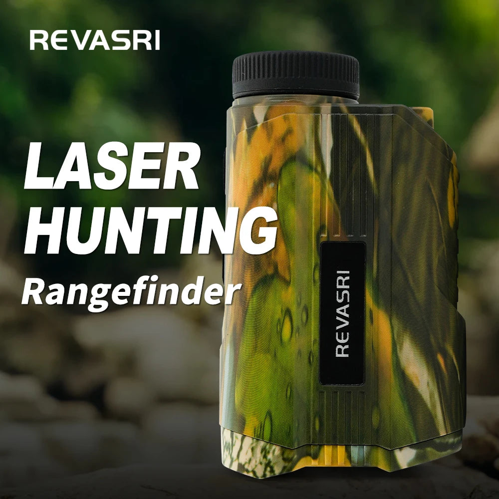 REVASRI Hunting Rangefinder 2000M 3000M 6X Magnification Type C Charging