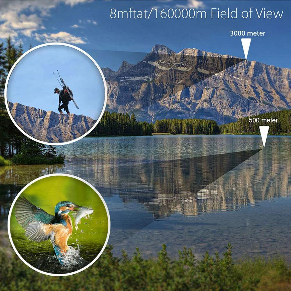 Tensdarcam 8x35 Binoculars Portable Telescope for Hunting and Hiking
