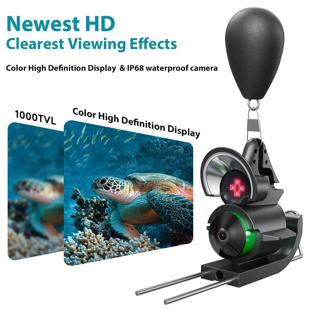 Underwater Fishing Camera With 4 Inch LCD Display And 5000mAh Battery