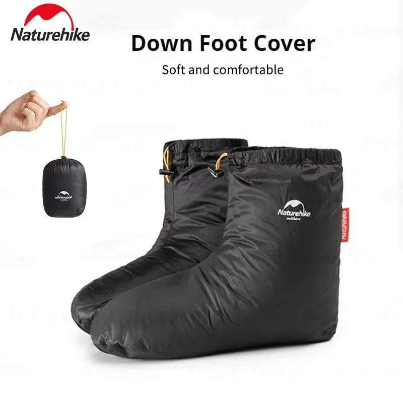 Naturehike Duck Down Foot Cover Lightweight Winter Unisex Footwear