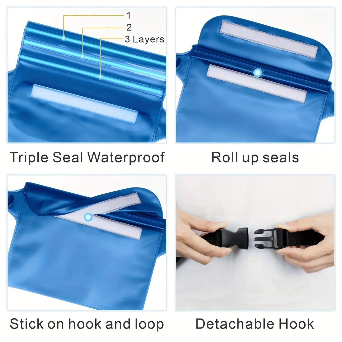 Waterproof Phone Storage Bag For Swimming Rafting And Diving