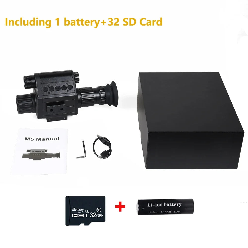 Tensdarcam Megaorei Digital Night Vision Monocular 1080P Infrared Camera